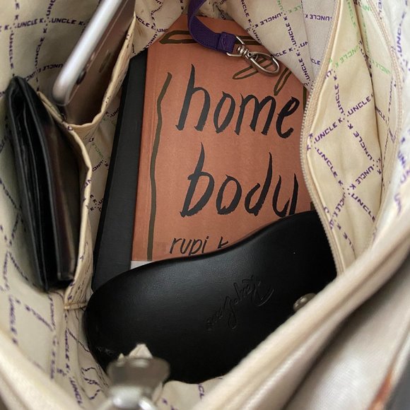 Large size Handbag | Uncle K | Beige - Picture 9 of 10